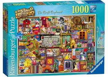 RAVENSBURGER 194124 NO2 CRAFT CUPBOARD 1000PC JIGSAW PUZZLE