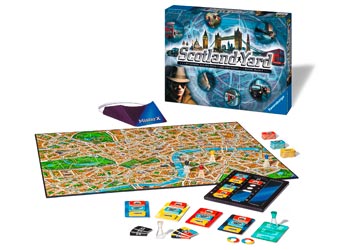 RAVENSBURGER 266012 SCOTLAND YARD BOARD GAME