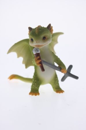 COTTON CANDY EV26 ROCKSTAR DRAGON FIGURINE