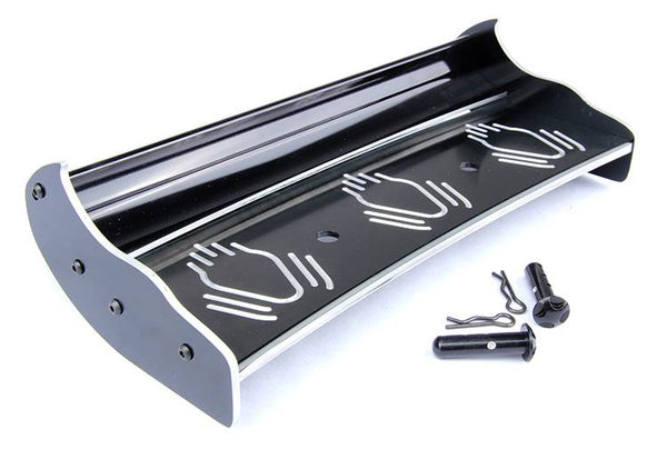 ROVAN 951411 BAJA REAR WING BLACK CNC