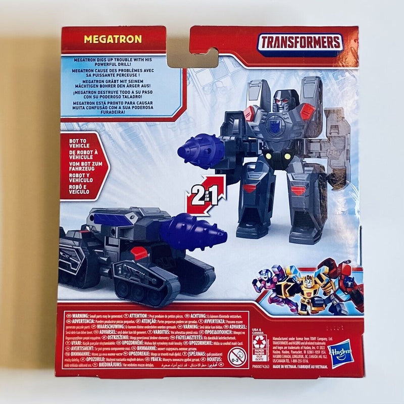 HASBRO TRANSFORMERS RESCUE BOTS CLASSIC HEROES TEAM - MEGATRON SILVER