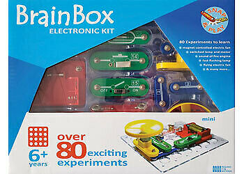 BRAINBOX MINI 88 ELECTRONIC KIT OVER 80 EXCITING EXPERIMENTS