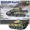 TAKOM 2120 WWII GERMAN PANTHER AUSF.G MID PRODUCTION WITH STEEL WHEELS 2 IN 1 1/35 SCALE TANK PLASTIC MODEL KIT