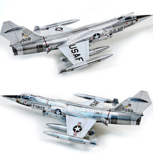 ACADEMY 12576 USAF F-104C VIETNAM WAR 1/72 SCALE AIRCRAFT PLASTIC MODEL KIT