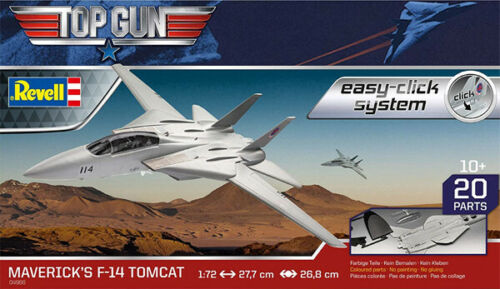 REVELL 04966 F-14 TOMCAT TOP GUN (EASY CLICK)