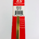 K&S 8240 BRASS STRIP .032 X 1/4 (.81MM X 6.35MM)