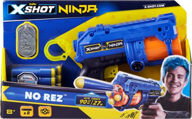 ZURU 36321 XSHOT NINJA NO REZ 8 SHOT FOAM DART GUN