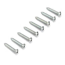 DU-BRO 526 2MM X 1/2 INCH BUTTON HEAD SHEET METAL SCREW 8 PACK