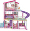 MATTEL BARBIE DEAMHOUSE PLAYSET WITH WORKING ELEVATOR FULLY FURNISHED 70+PC