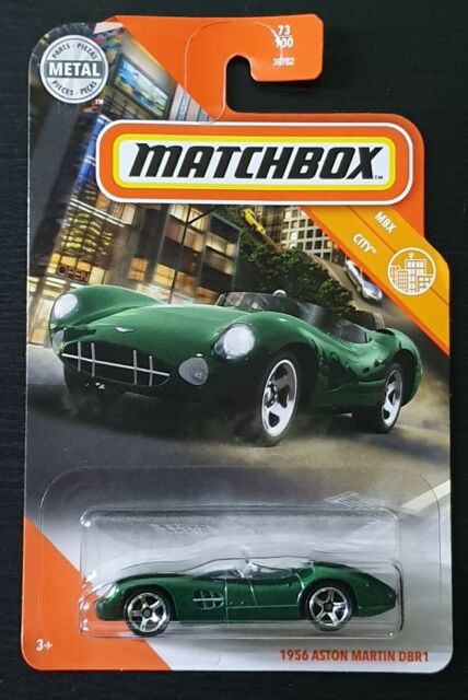 MATCHBOX GKM33 1956 ASTON MARTIN DBR1 GREEN 73 OF100  CITY