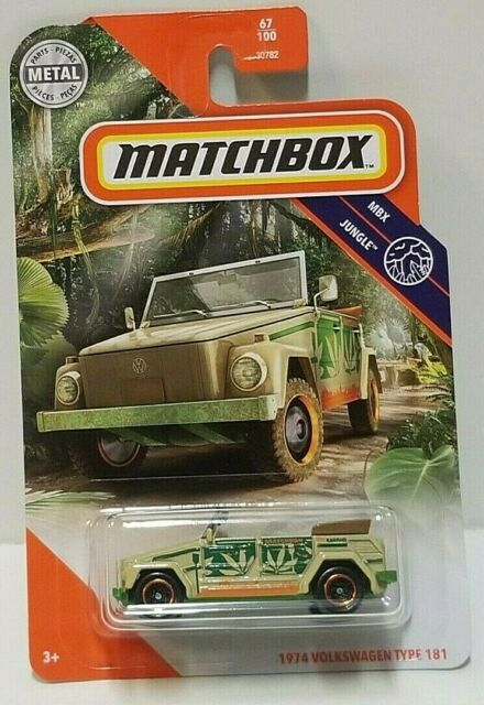 MATCHBOX GKM45 1974 VOLKSWAGEN TYPE 181  GREEN 67 OF100  JUNGLE