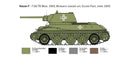 ITALERI 6570 T-34/76 MODEL 1943 PREMIUM EDITION 1/35 SCALE TANK PLASTIC MODEL KIT