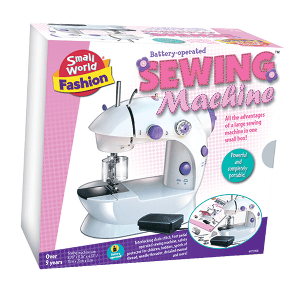 SMALL WORLD FASHION BATTERY OPERATED SEWING MACHINE