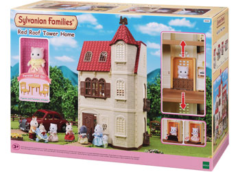 SYLVANIAN FAMILIES 5400 RED ROOF TOWER HOME