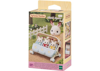 SYLVANIAN FAMILIES 5533 TRIPLETS STROLLER