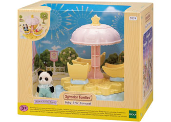 SYLVANIAN FAMILIES 5539 BABY STAR CAROUSEL