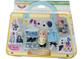 SYLVANIAN FAMILIES TOWN 5541 FASHION PLAY SET - SHOE SHOP COLLECTION