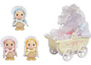 SYLVANIAN FAMILIES 5601 DARLING DUCKLINGS BABY CARRIAGE