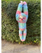 COTTON CANDY SLP04 HANGING SLOTH SID PASTEL RAINBOW PLUSH