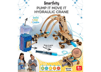 SMARTIVITY PUMP IT MOVE IT HYDRAULIC CRANE