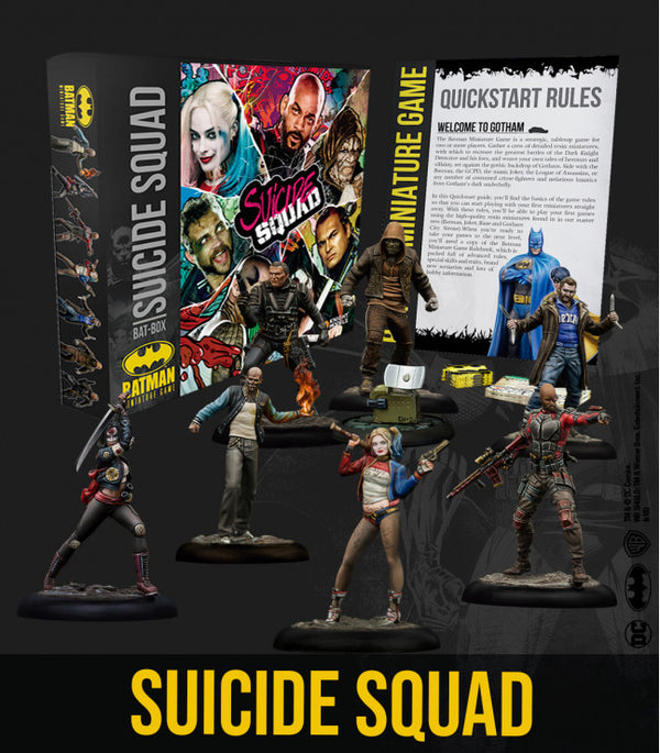 KNIGHT MODELS BATBOX001 SUICIDE SQUAD BATMAN MINIATURE GAME