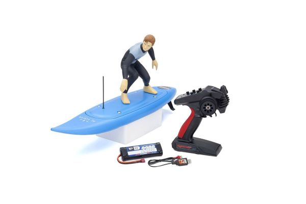 KYOSHO 40110T1 READYSET RC SURFER 4 1/5 SCALE BLUE