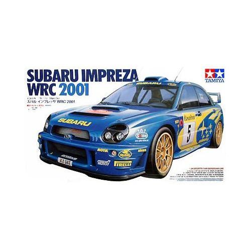 TAMIYA 24240 SUBARU IMPREZA WRC 2001 1/24 SCALE CAR PLASTIC MODEL KIT