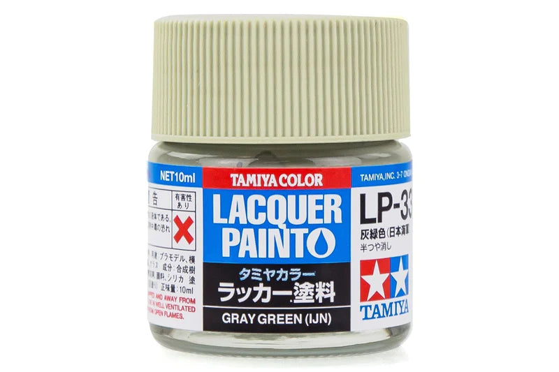 TAMIYA LP-33 GREY GREEN IJN LACQUER PAINT 10ML