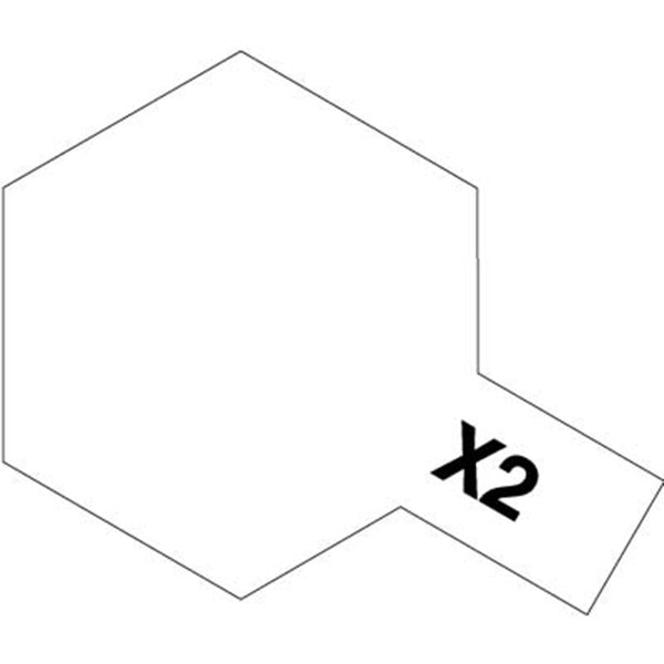 TAMIYA X-2 ENAMEL WHITE PAINT 10ML