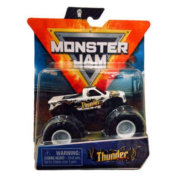 SPIN MASTER MONSTER JAM 1:64 THUNDER 4X4 TRUE METAL SERIES 15 VEHICLE