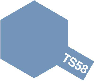 TAMIYA TS-58 PEARL LIGHT BLUE PAINT SPRAY CAN 100ML