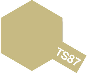 TAMIYA TS-87 TITANIUM GOLD PAINT SPRAY CAN 100ML