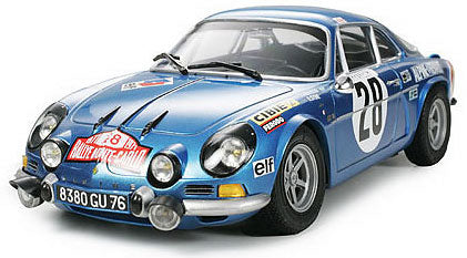 TAMIYA 24278 ALPINE RENAULT A110 - MONTE-CARLO 71 1/24 SCALE CAR PLASTIC MODEL KIT