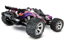 TRAXXAS 67076-4 4X4 VXL RUSTLER BRUSHLESS RTR 1/10 SCALE STADIUM TRUCK PINK - REQUIRES BATTERY AND CHARGER