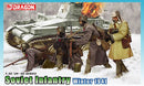 DRAGON 6744 SOVIET INFANTRY WINTER 1941 FIGURES 1/35 SCALE PLASTIC MODEL KIT