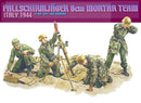 DRAGON 6215 FALLSCHIRMJAGER 8CM MORTAR TEAM ITALY 1944 FIGURES 1/35 SCALE PLASTIC MODEL KIT