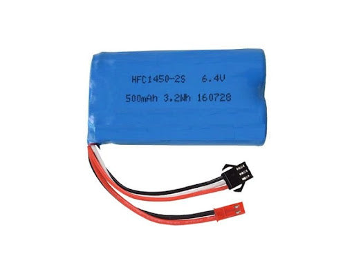 WL TOYS WL18401-0914 6.4V 500MAH BATTERY TO SUIT 18402 18404 18409 WITH JST PLUG