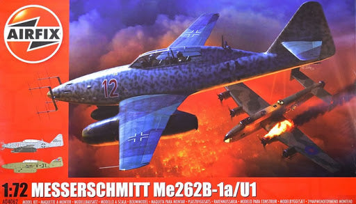 AIRFIX A04062 MESSERSCHMITT ME262B-1A/U1 MODEL AIRCRAFT 1/72