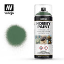 VALLEJO 28028 SICK GREEN 400ML HOBBY AEROSOL SPRAY PAINT