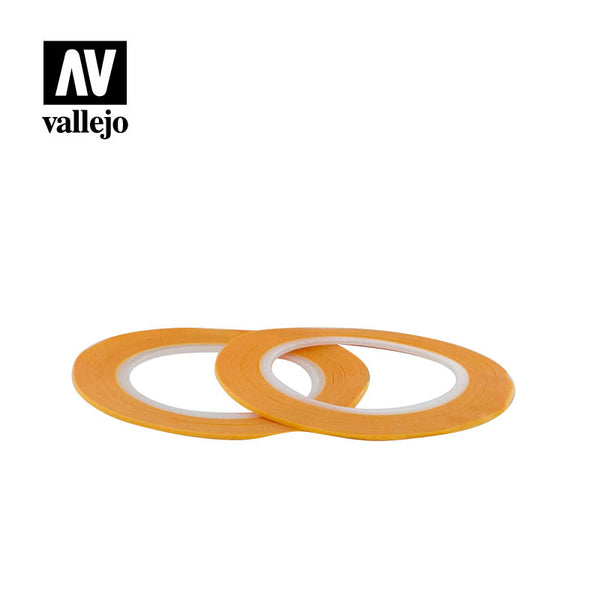 VALLEJO T07002 TOOLS PRECISION MASKING TAPE 1MM X 18M  TWIN PACK