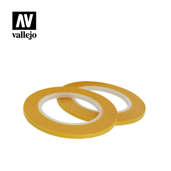 VALLEJO T07004 TOOLS PRECISION MASKING TAPE 3mmx18m - TWIN PACK