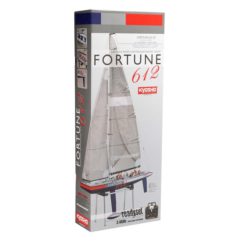 KYOSHO 40042S READYSET FORTUNE 612 III 2.4GHZ RACING YACHT RTR WITH KT-431S STICK CONTROLLER 2 CHANNEL