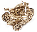 UGEARS 70137 SCRAMBLER UGR-10 WITH SIDE CAR MECHANICAL MODEL