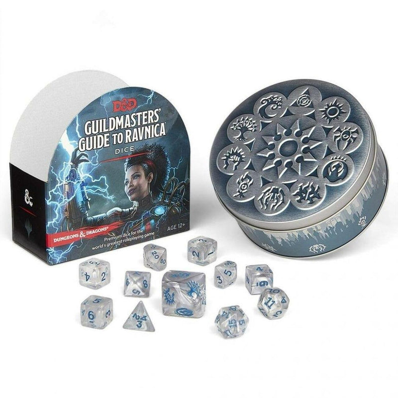 HASBRO DUNGEONS AND DRAGONS GUILDMASTERS GUIDE TO RAVNICA DICE SET