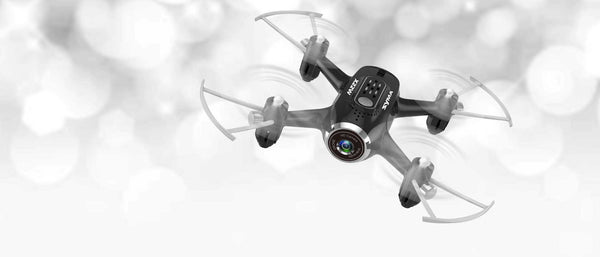 SYMA X22SW FPV REAL TIME QUADCOPTER DRONE 4 CHANNEL - BLACK
