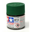 TAMIYA XF-5 ACRYLIC FLAT GREEN PAINT 10ML