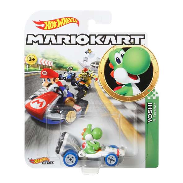 HOT WHEELS MARIO KART GBG29 YOSHI B DASHER