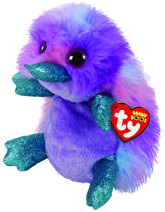 TY BEANIE BOOS ZAPPY PASTEL PLATYPUS REGULAR